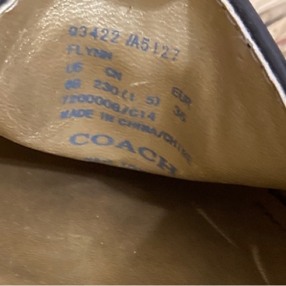 “FLYNN” Coach Signature Canvas Loafers in Khaki and Chestnut! 💥 - Picture 12 of 15
